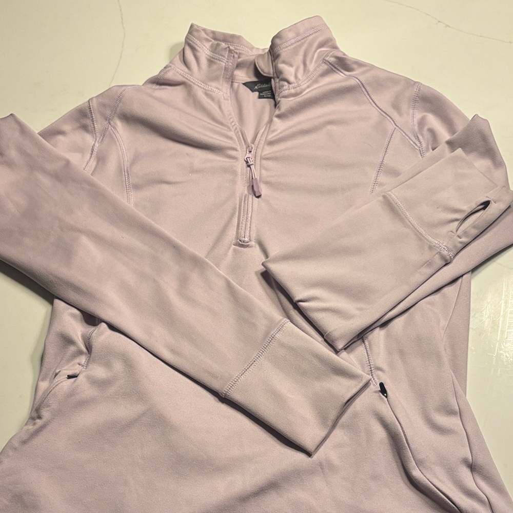 Light Purple Quarter-Zip Pullover
